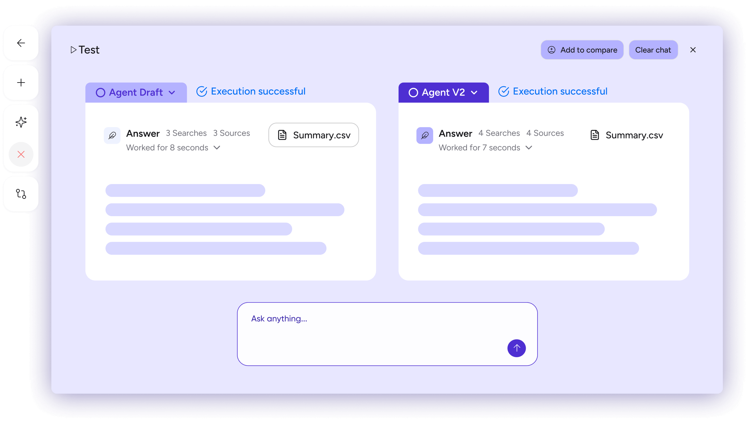 Airia prototyping studio interface