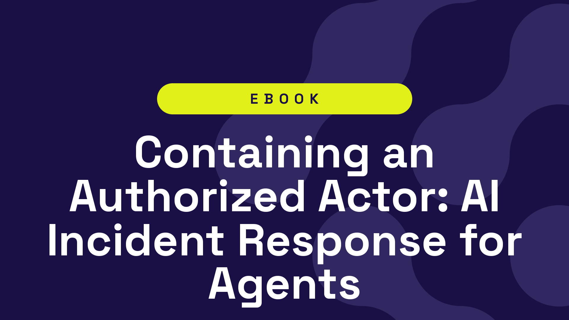 Containing an Authorized Actor: AI Incident Response for Agents